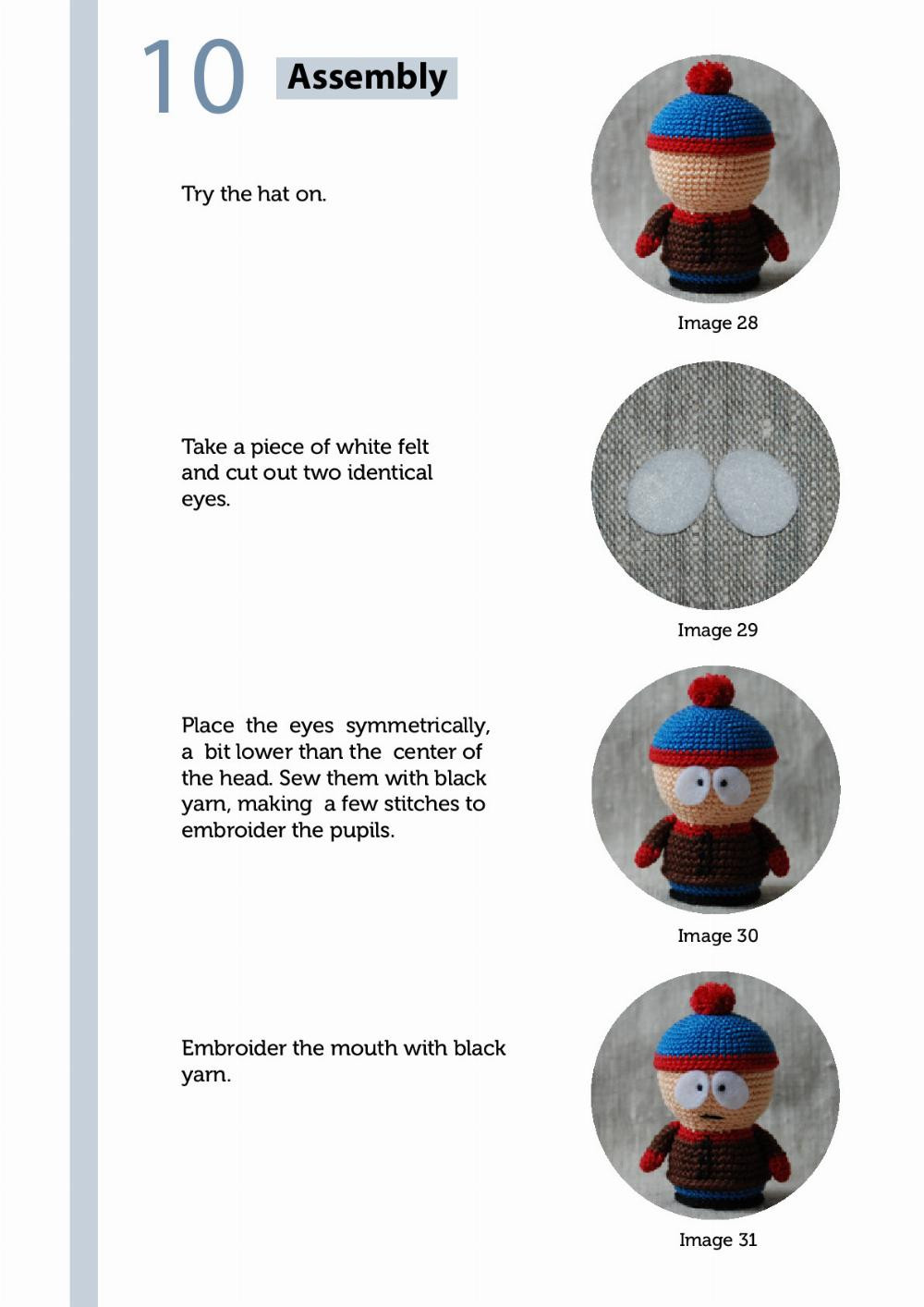 Stan Marsh South Park collection Crochet pattern