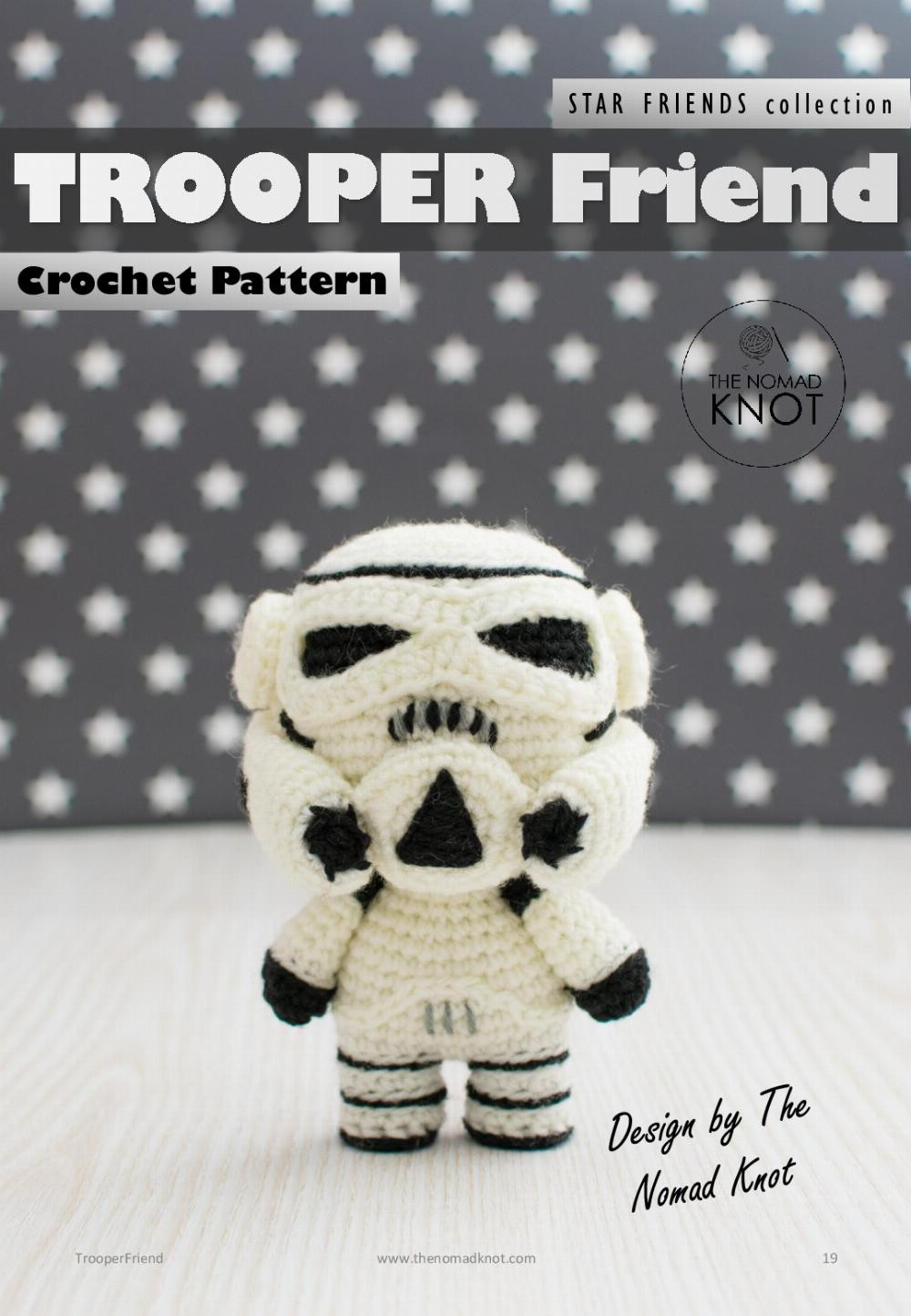 STAR FRIENDS collection Crochet Pattern Darth Vader