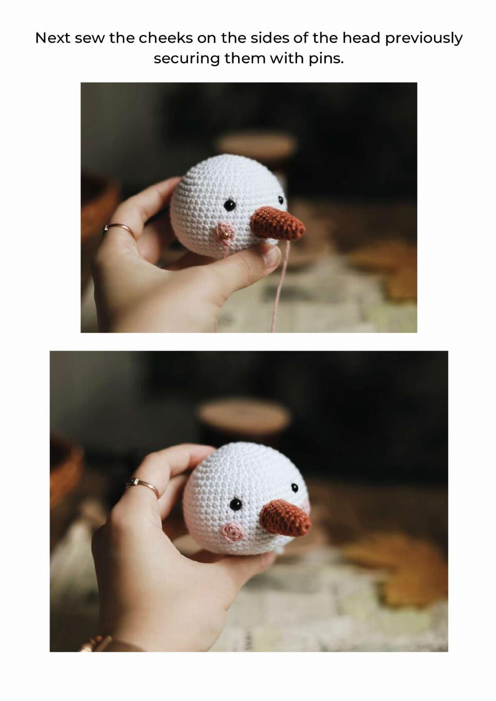 STORK PILOT crochet pattern