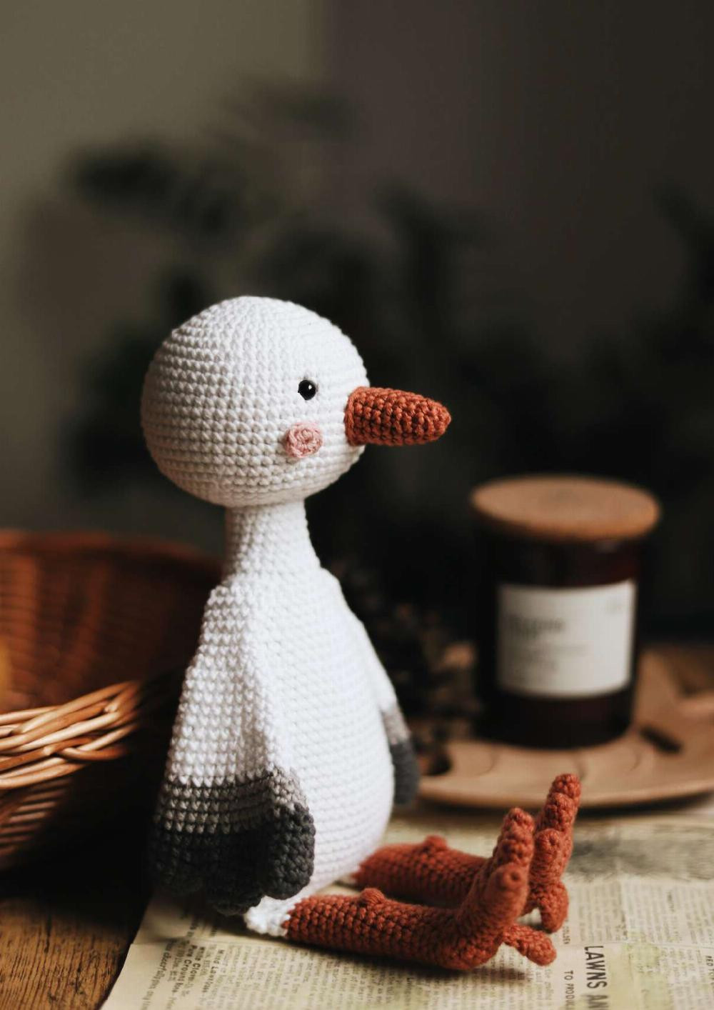 STORK PILOT crochet pattern