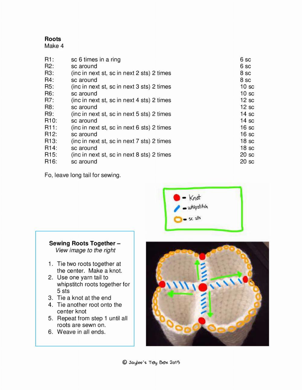 Sweet Tooth crochet pattern