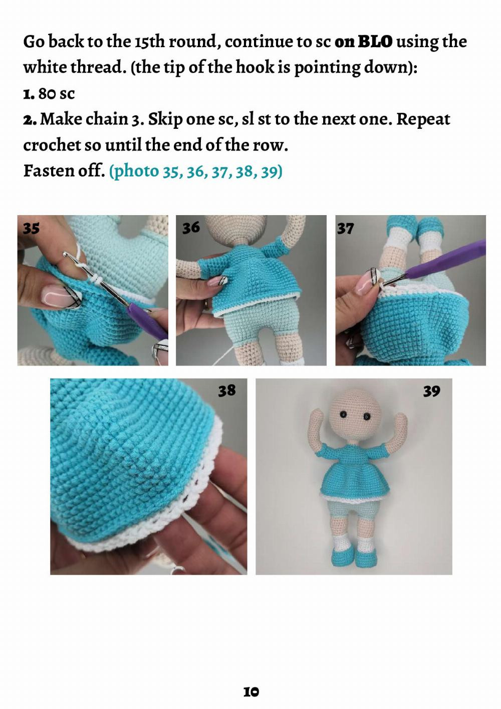 The Doll Sofiya Crochet pattern