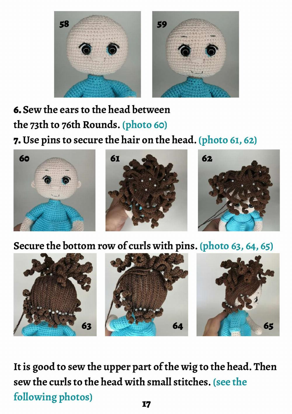 The Doll Sofiya Crochet pattern