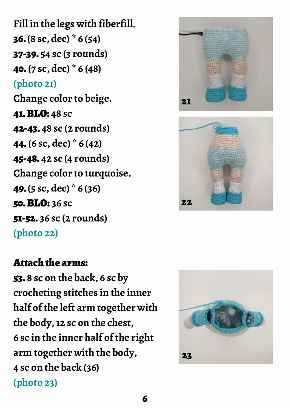 The Doll Sofiya Crochet pattern