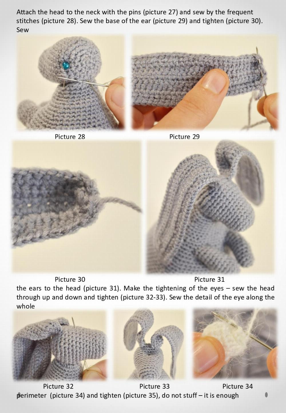 the hare zhdun crocheting