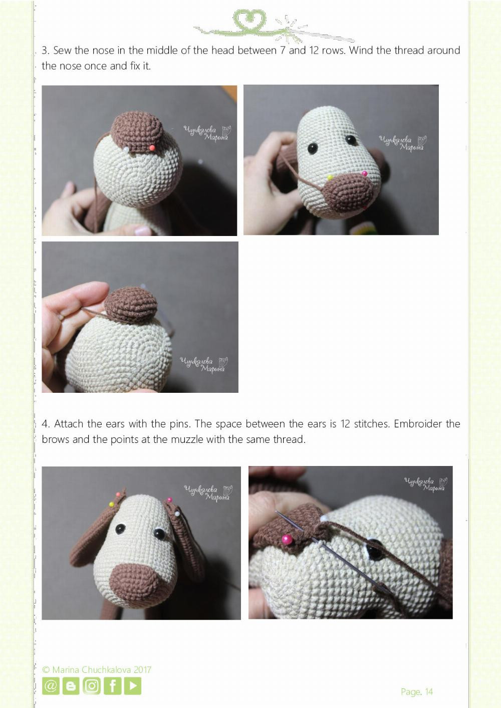 the little dog filya crochet pattern