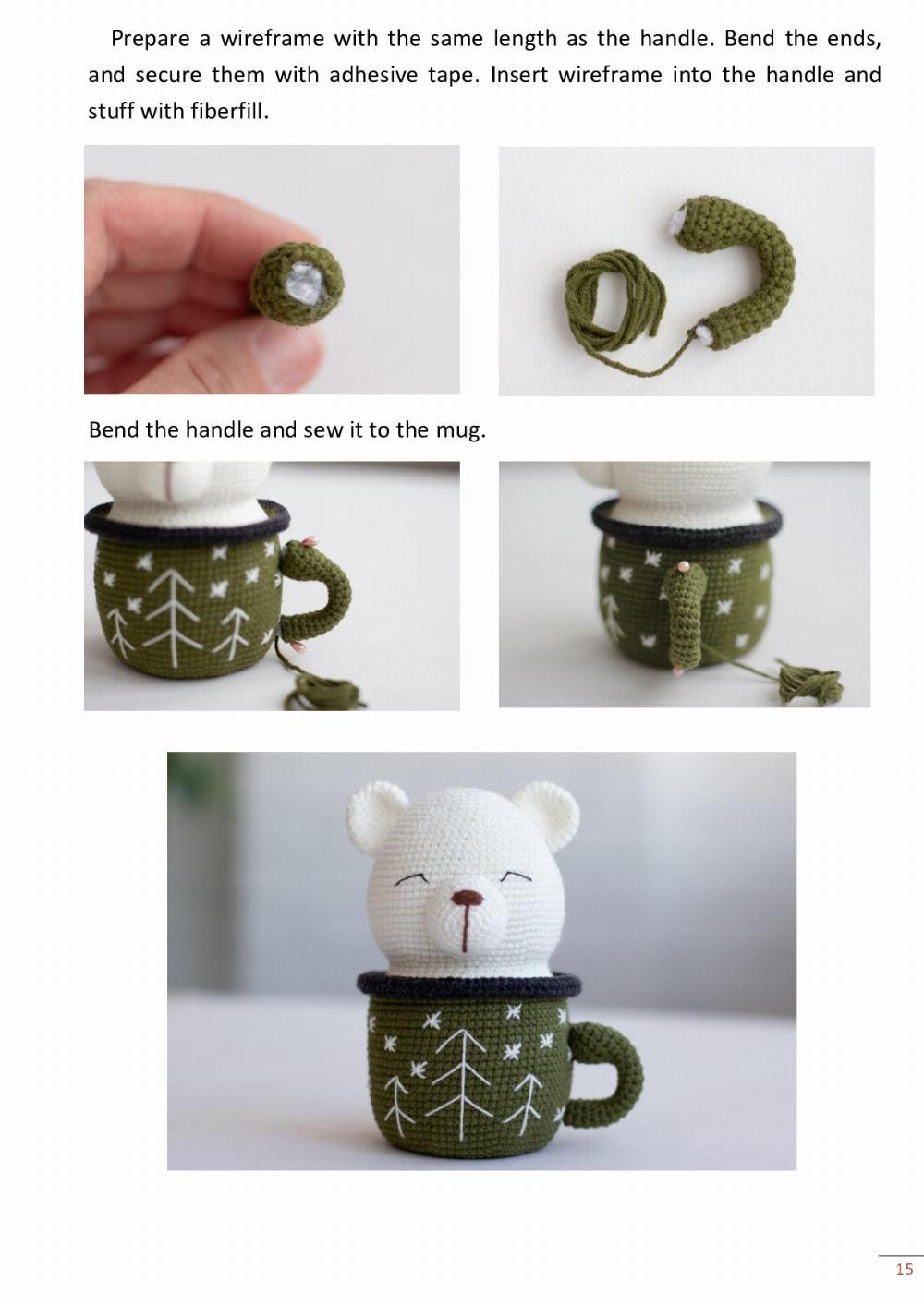 THE POLAR BEAR MUG Crochet pattern