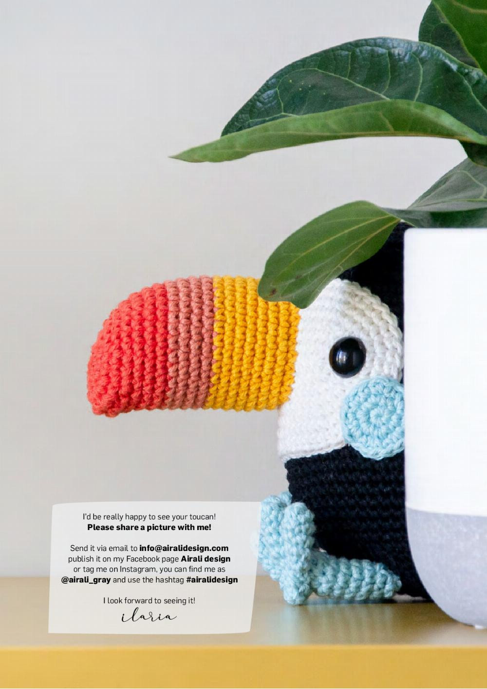 TOCO The toucan amigurumi pattern