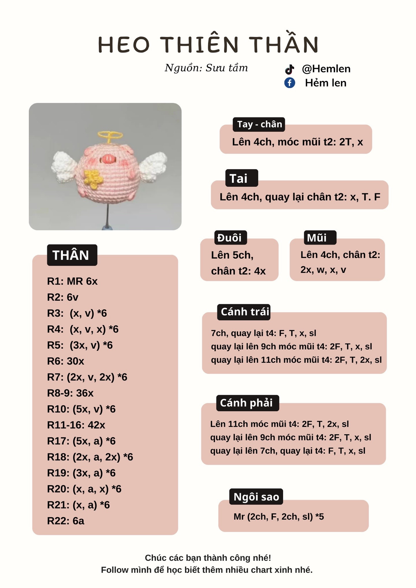 tổng hợp chart ú nú, heo trà sữa trân châu, pocchaco ú nụ, heo thiên thần, mào xiêm ú nụ, thỏ cầm hoa, chuột đầu bếp.