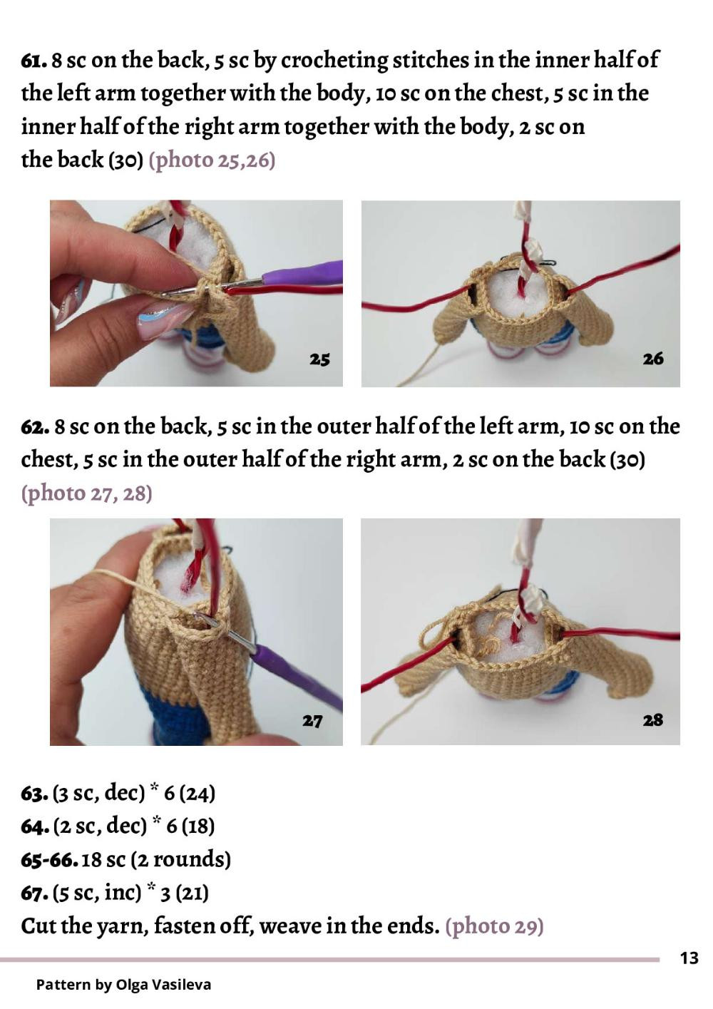 viktoria the doll crochet pattern