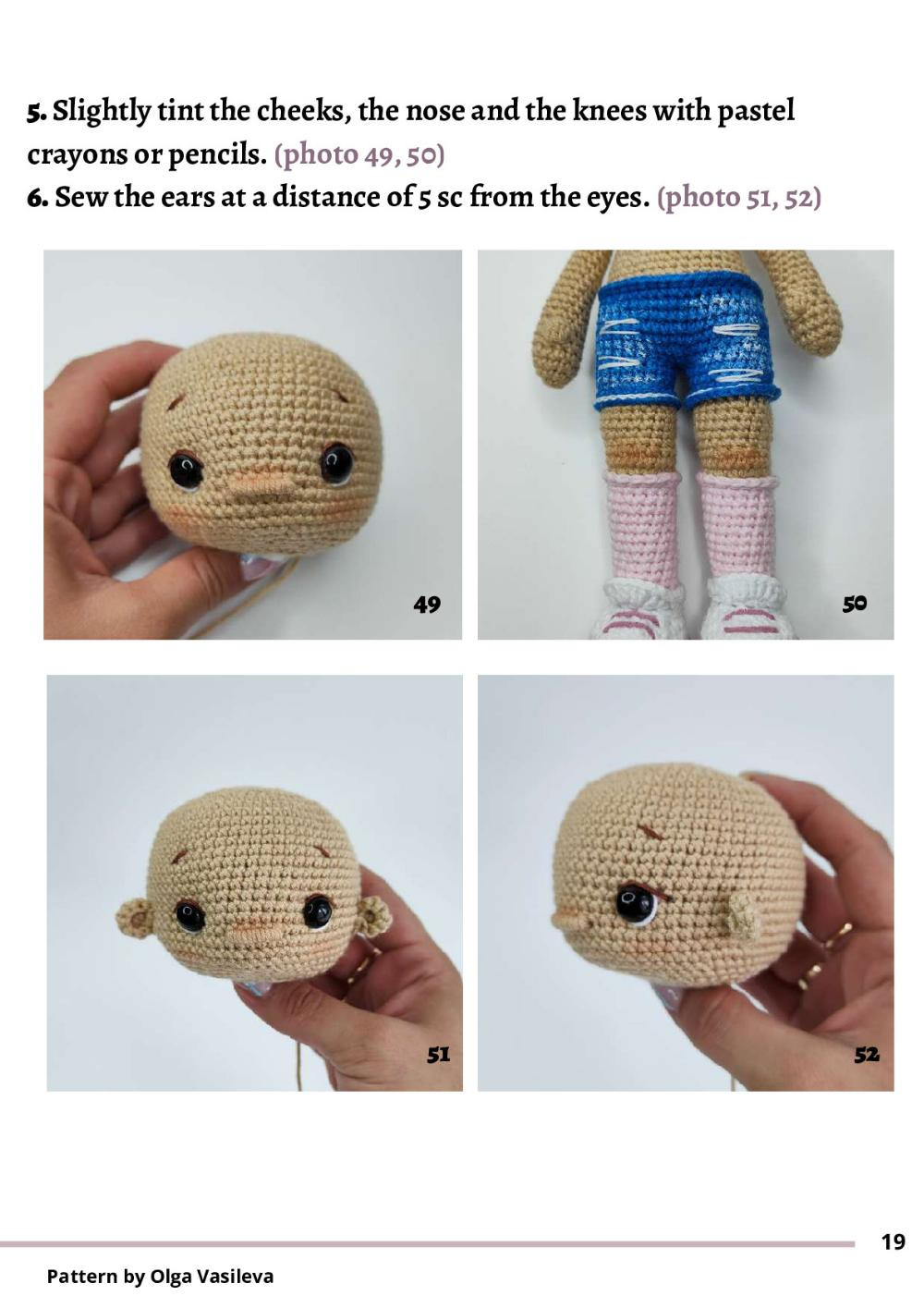 viktoria the doll crochet pattern