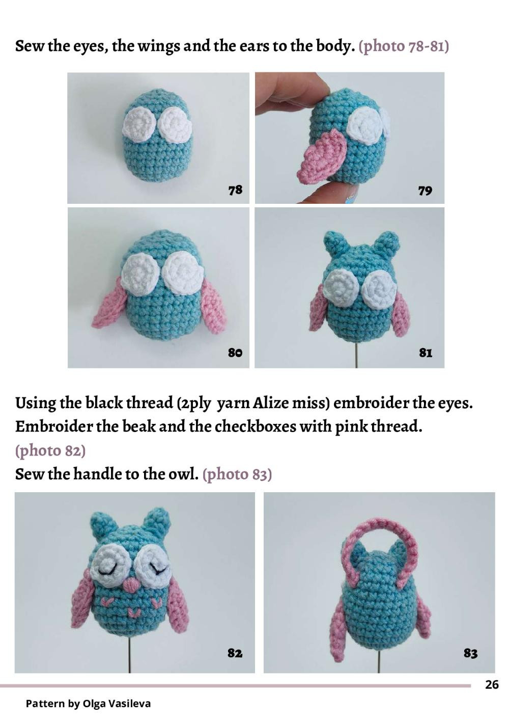 viktoria the doll crochet pattern