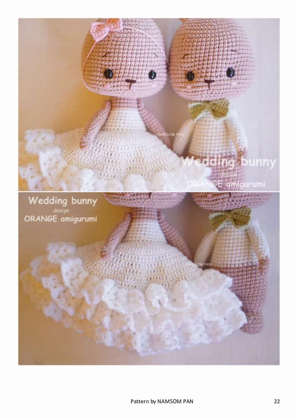 Wedding Bunny Pattern