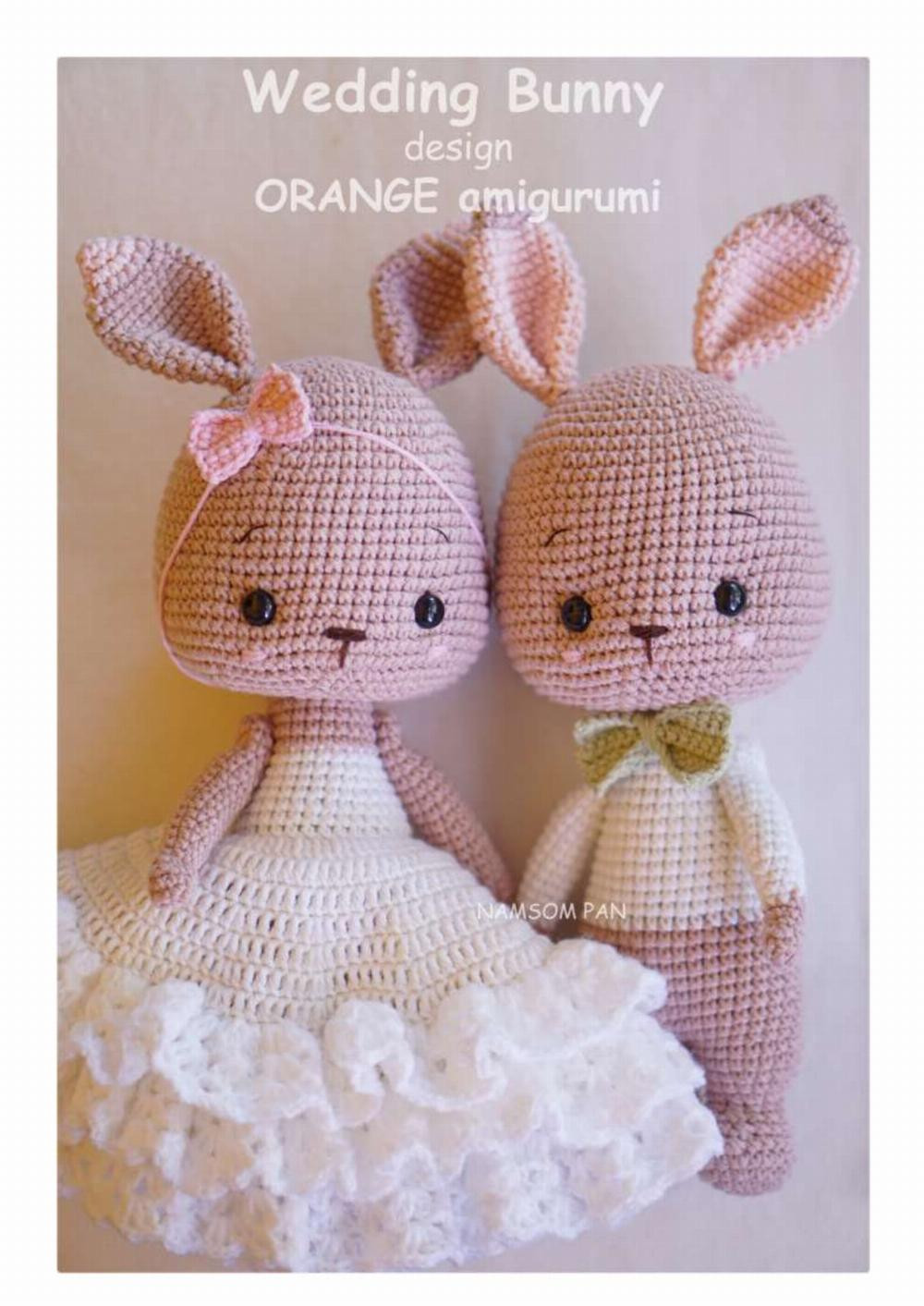 Wedding Bunny Pattern