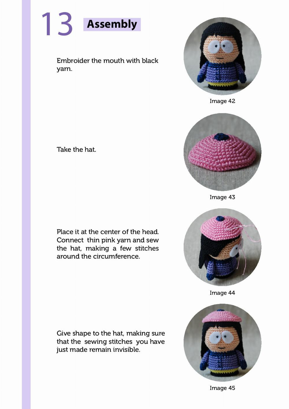 Wendy Testaburger South Park collection Crochet pattern