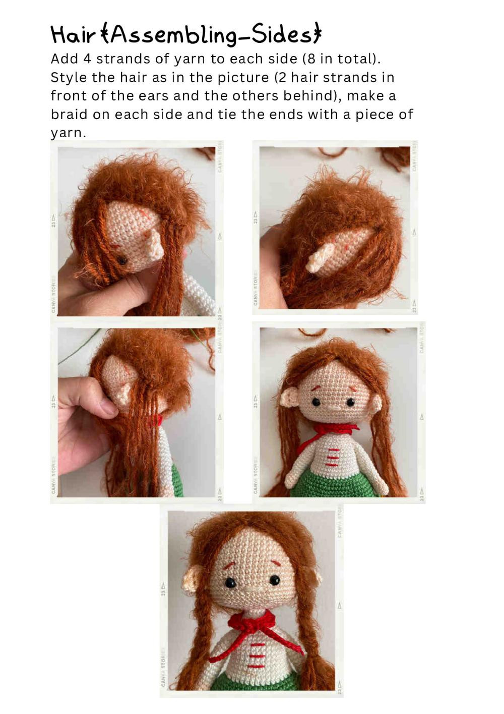 Yuri doll crochet pattern