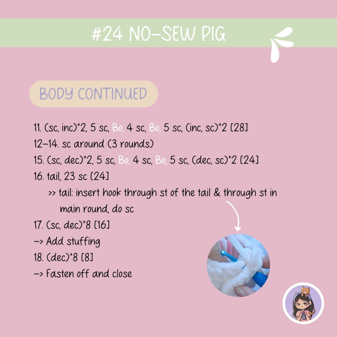 50 free pattern no sew pig