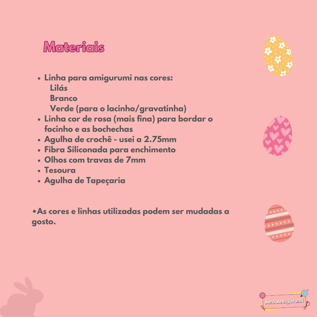 ALERTA DE RECEITA GRATUITA!

A Páscoa tá chegando e o que a gente não cansa de ver por aí são ovos de Páscoa e coelhos fofinhos. Nesse clima eu pensei, e se juntar os dois em uma peça só?