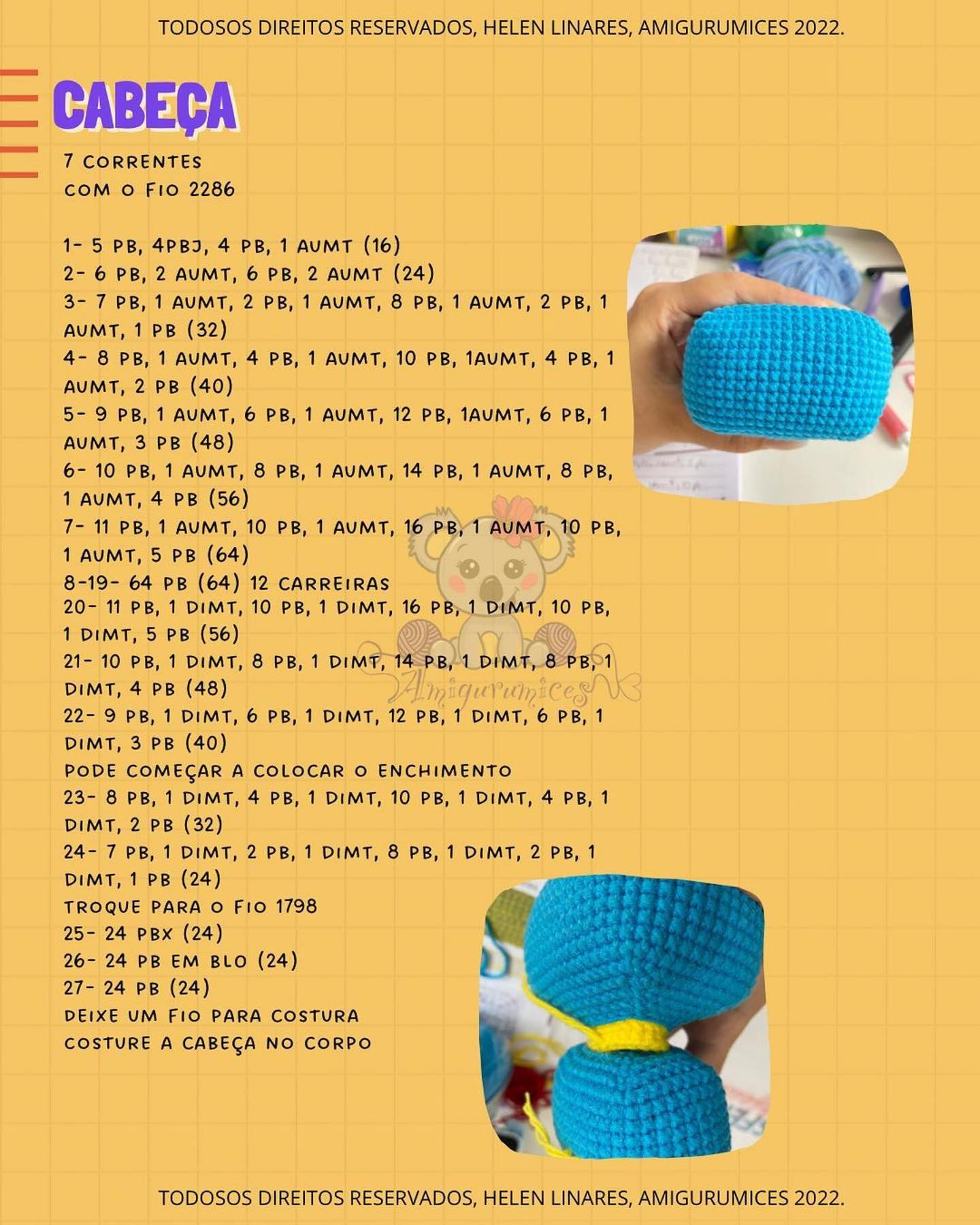 #amigurumireceita #receitagratuita