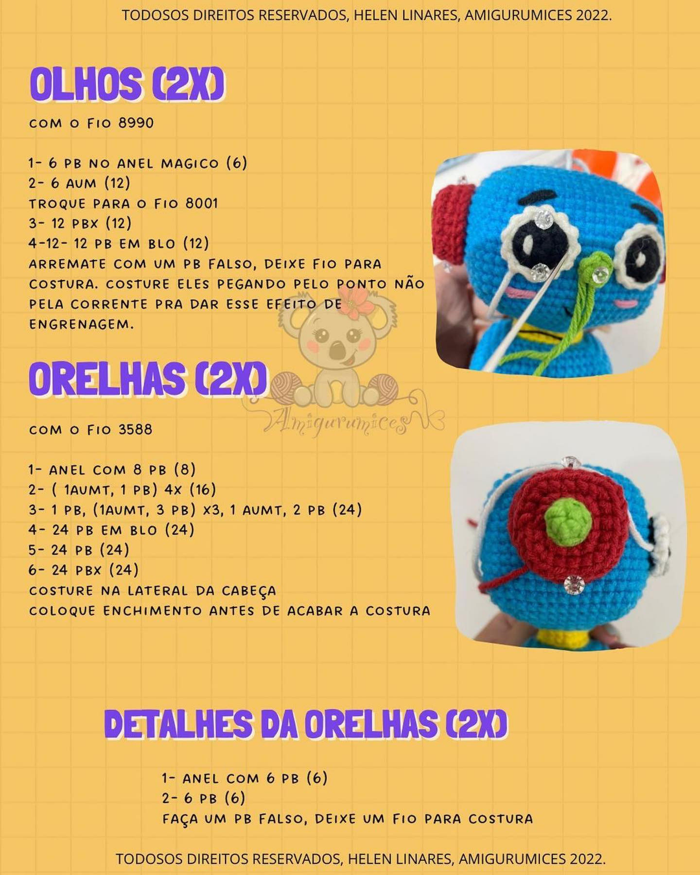 #amigurumireceita #receitagratuita