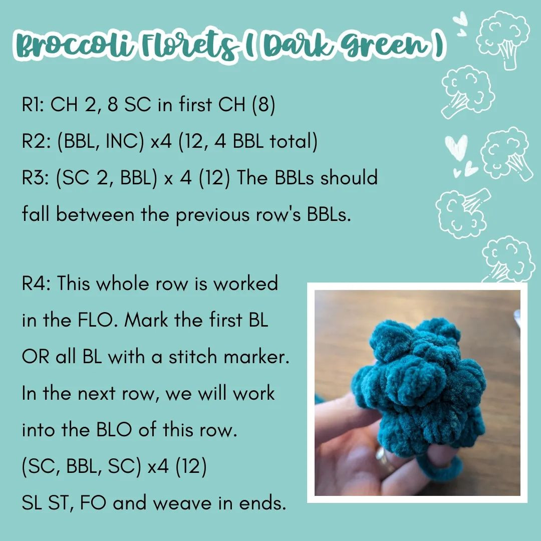 baby broccoli boi free no sew pattern