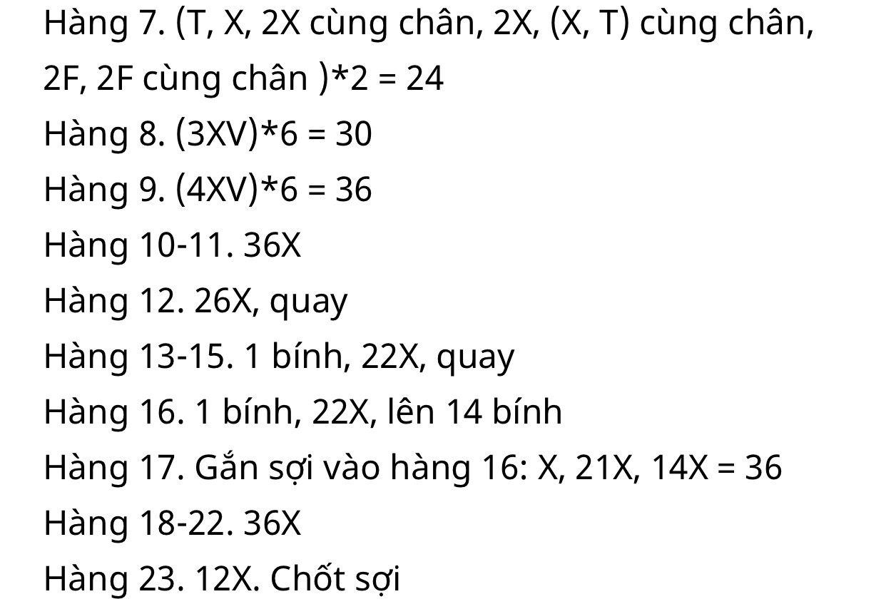 Chart móc ninjabunny