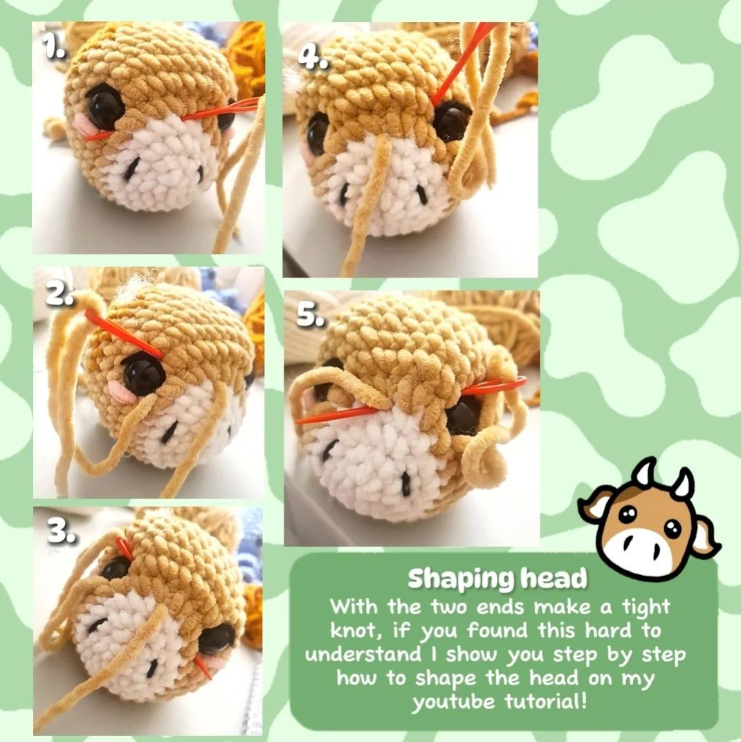 Clover the cow free pattern