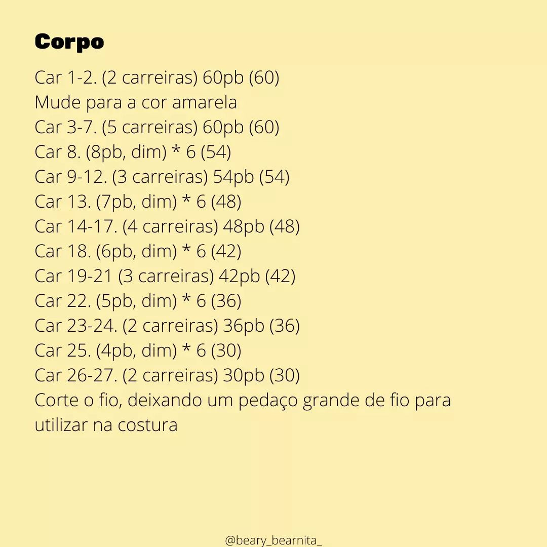 Correção da carreira 8 da cabeça, no comentário fixado.