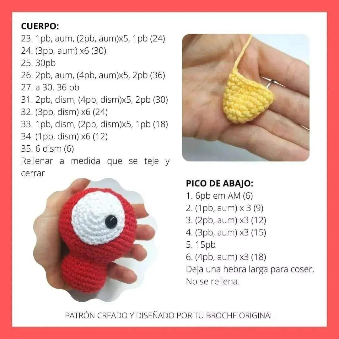 créditos en cada imagen #fyp #amigurumi #tejido #crochet #paratii