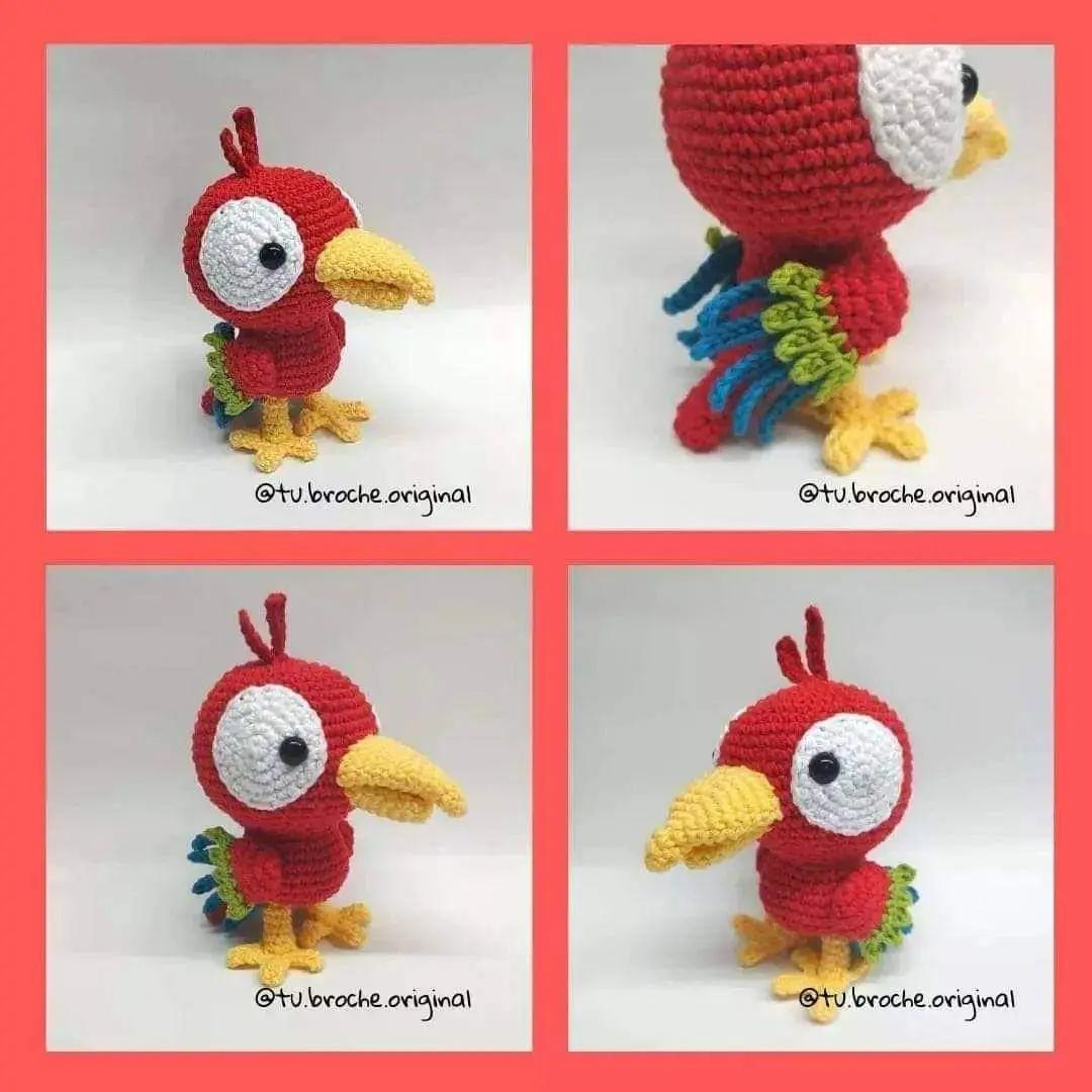 créditos en cada imagen #fyp #amigurumi #tejido #crochet #paratii