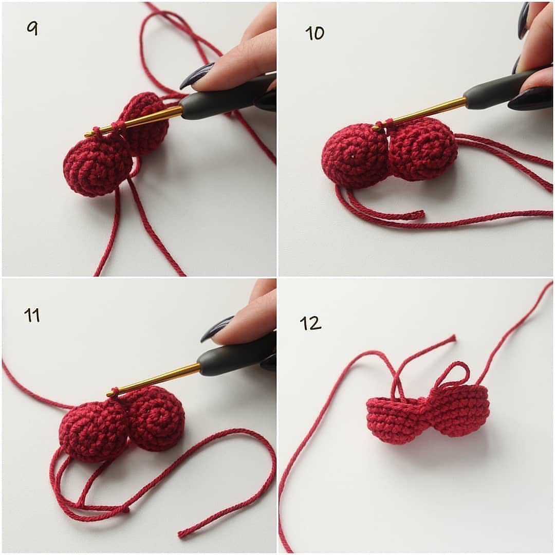 crochet heart free crochet pattern