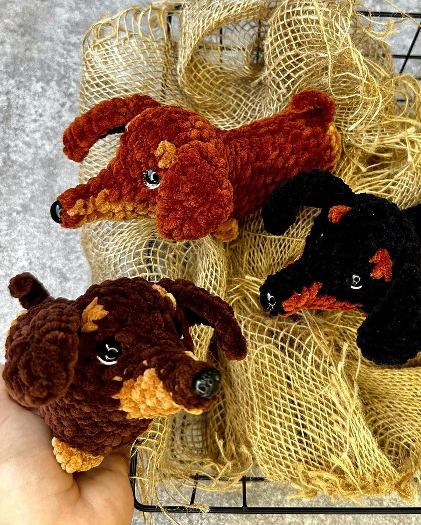 dachshund crochet pattern dog