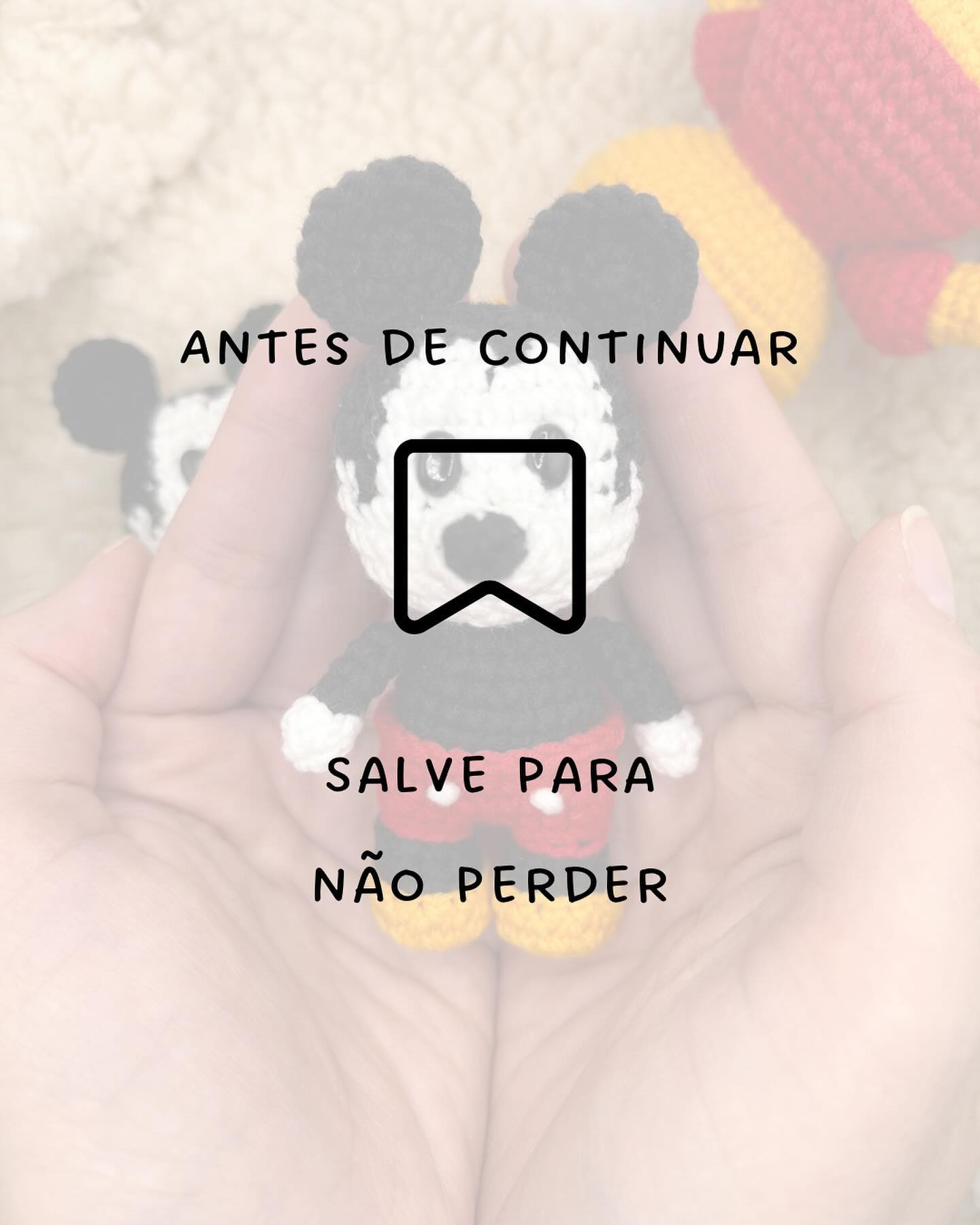 Foi aqui que pediram um Mickey?

Então aproveita que ele chegou e faz o seu 🥰