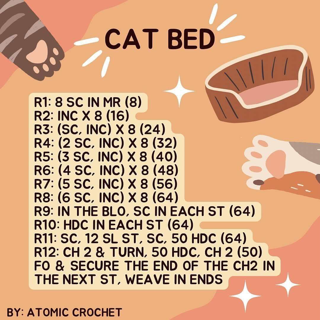 free cat accessories pattern