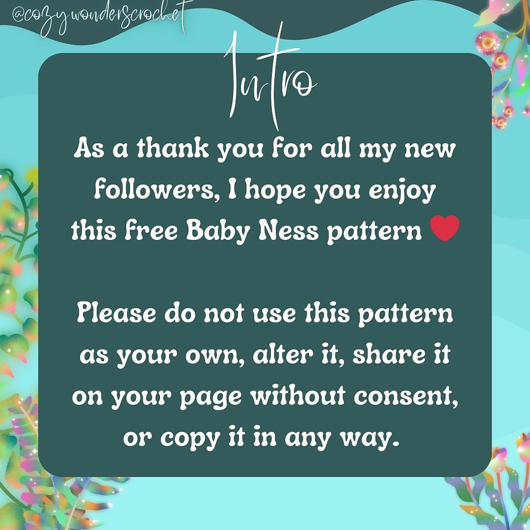 free pattern baby ness