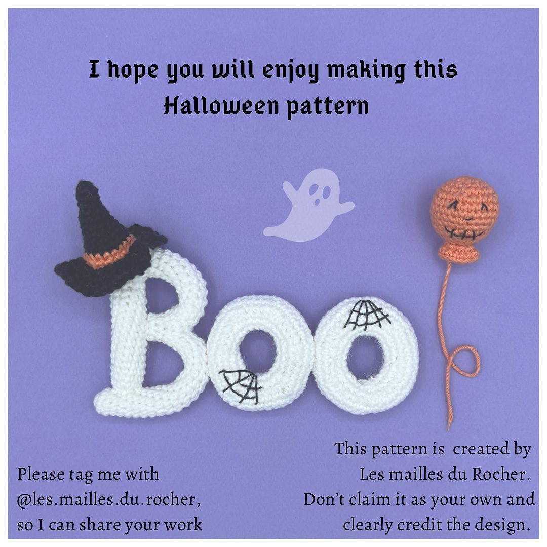 free pattern boo