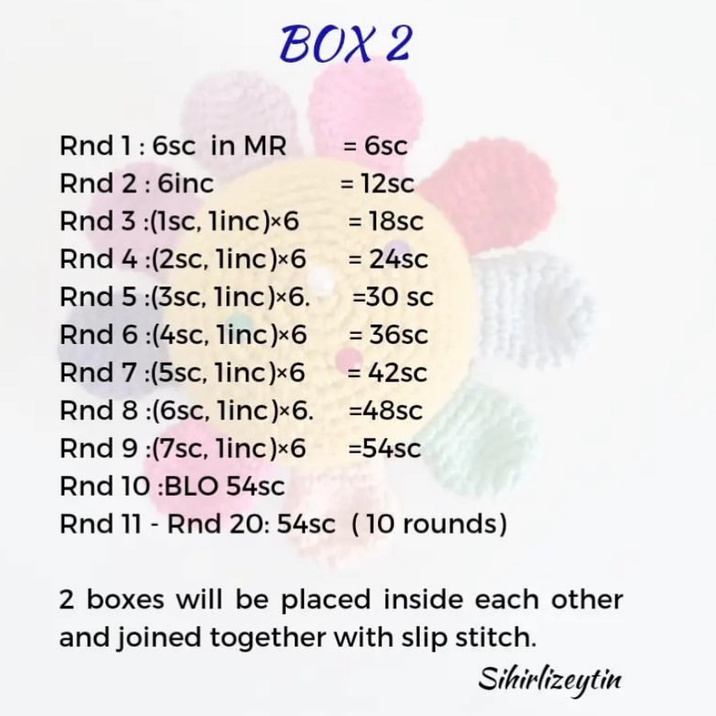 free pattern boxed flower pincushion