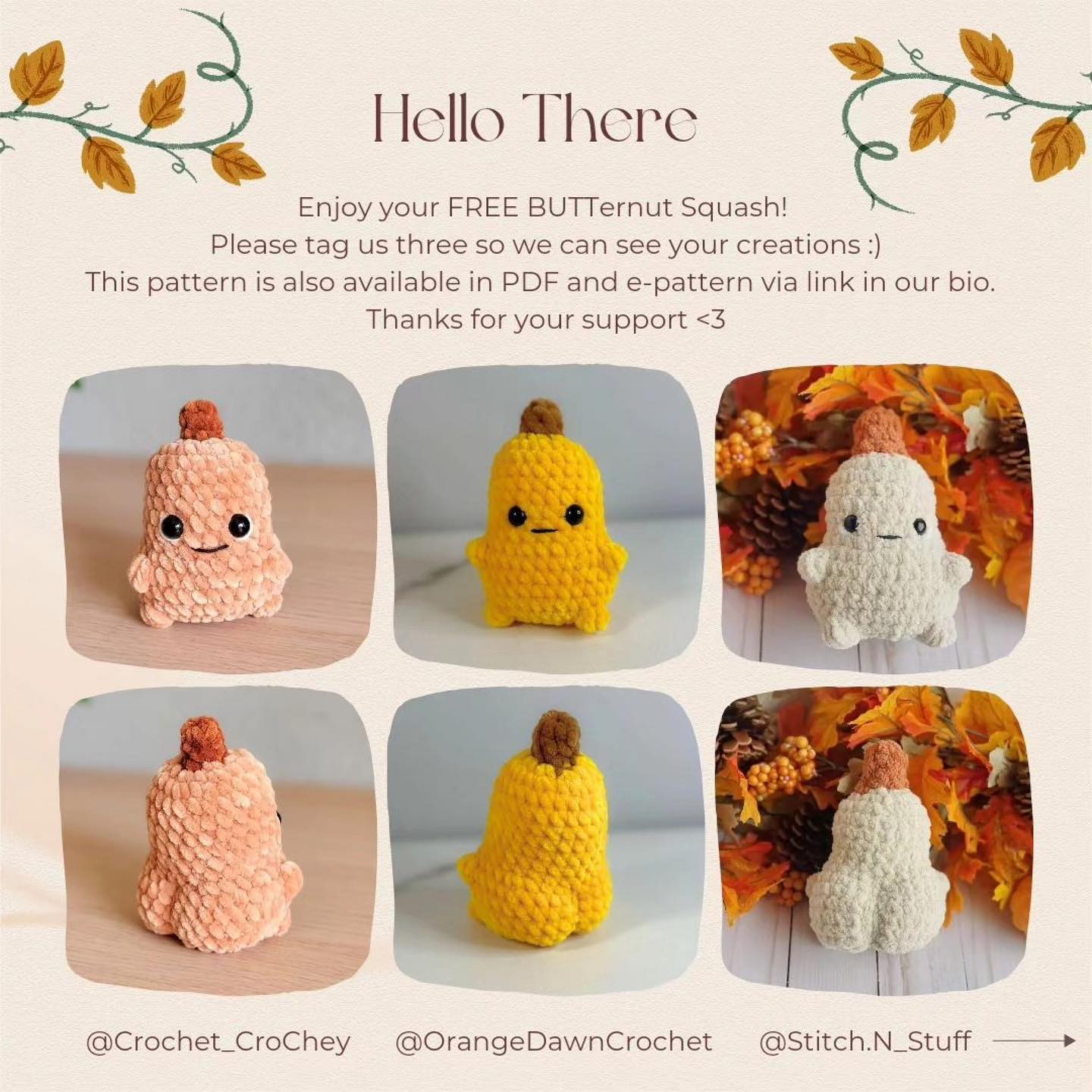 free pattern butternui no sew