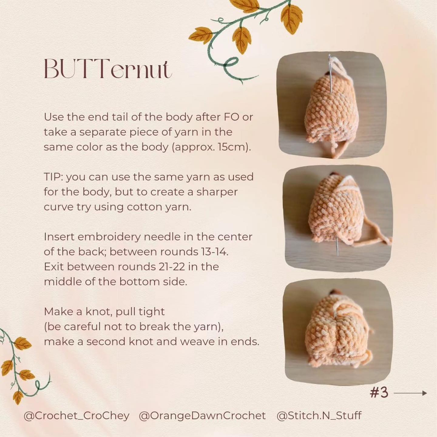 free pattern butternui no sew