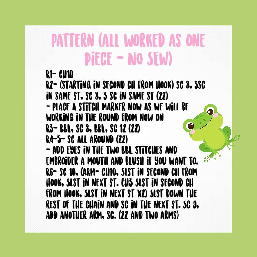 free pattern couple green frog