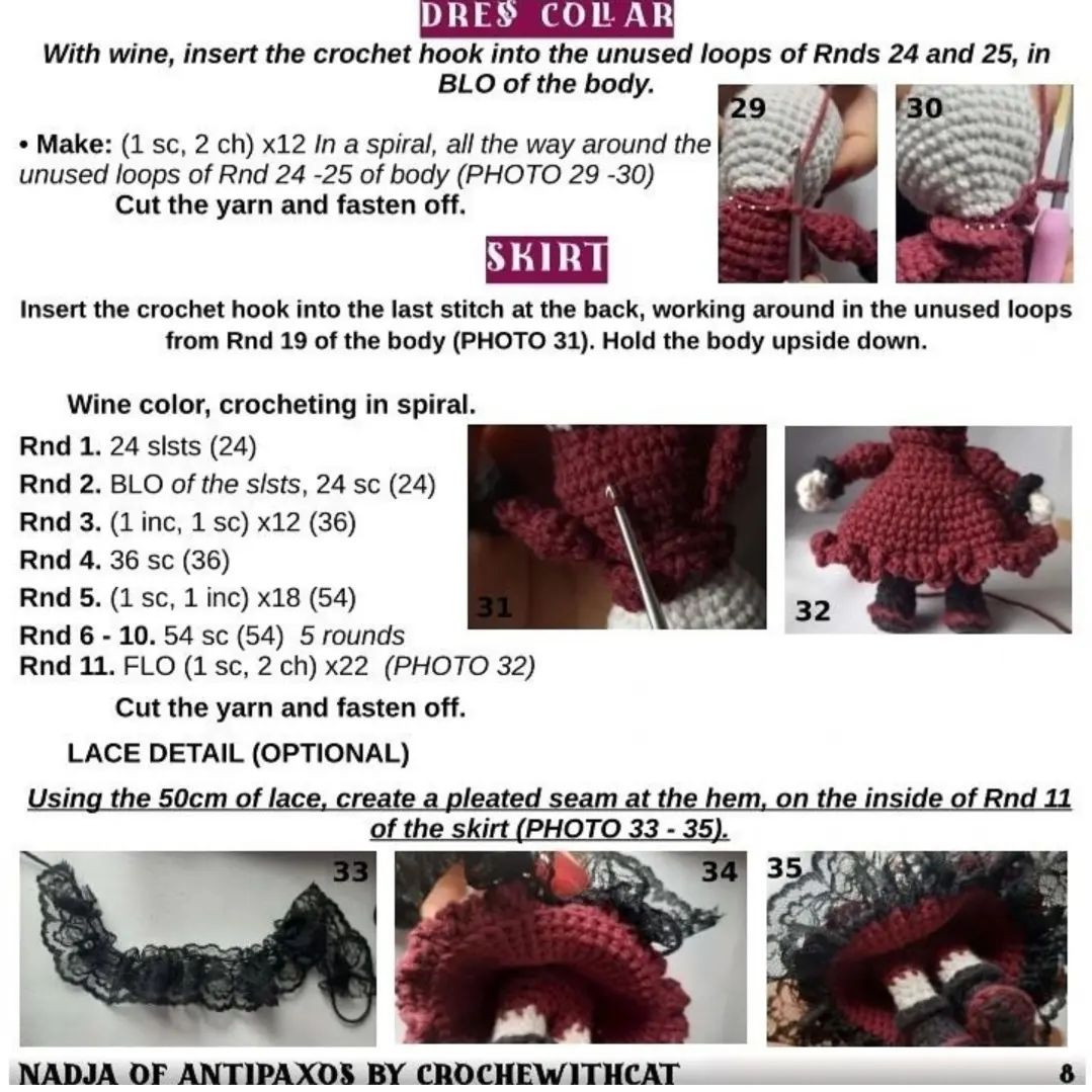 free pattern crochetwithcat