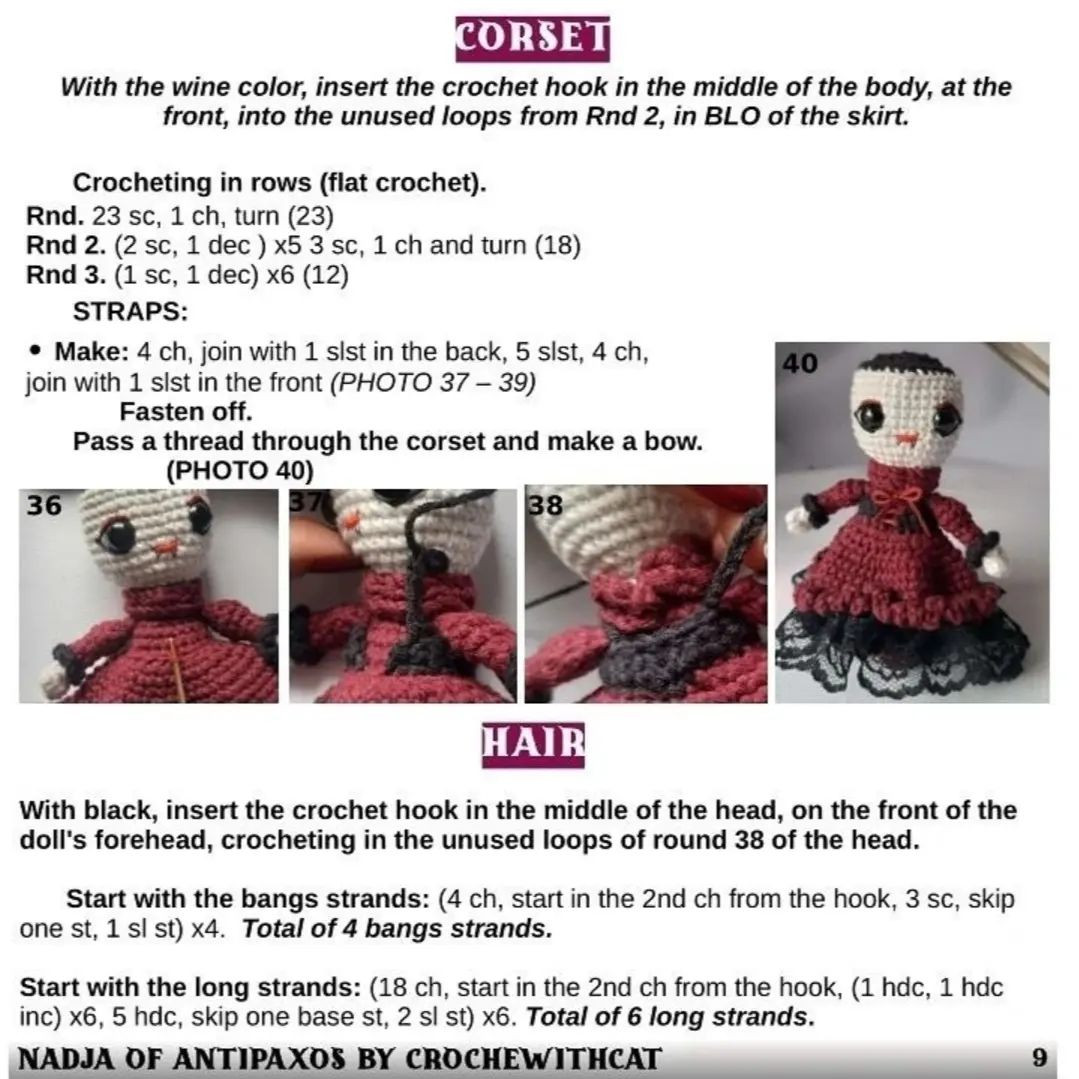 free pattern crochetwithcat