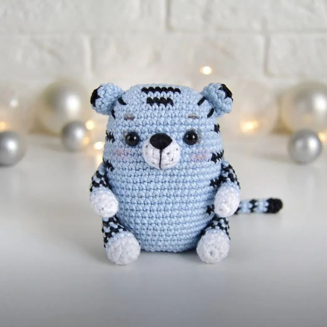 free pattern little tiger, crochet pattern for small white muzzle tiger