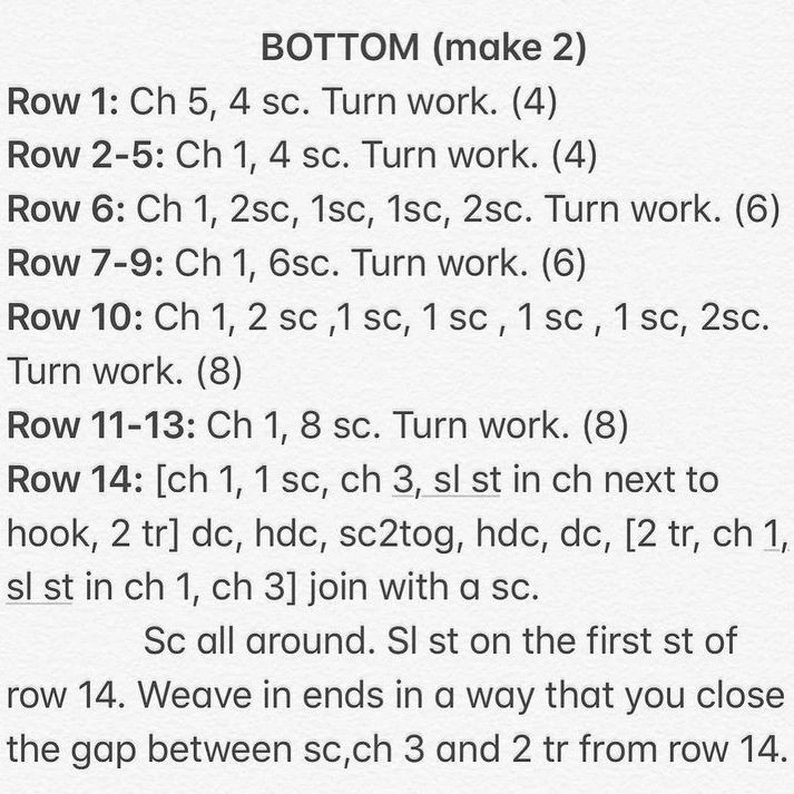 free pattern loopita bow pattern