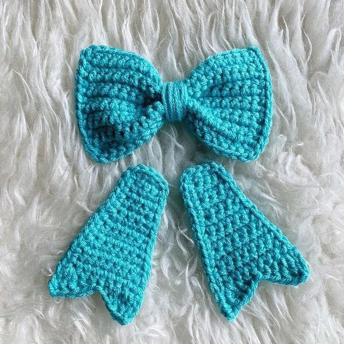 free pattern loopita bow pattern