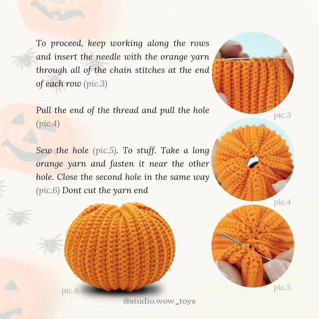 free pattern purrfect pumpkin