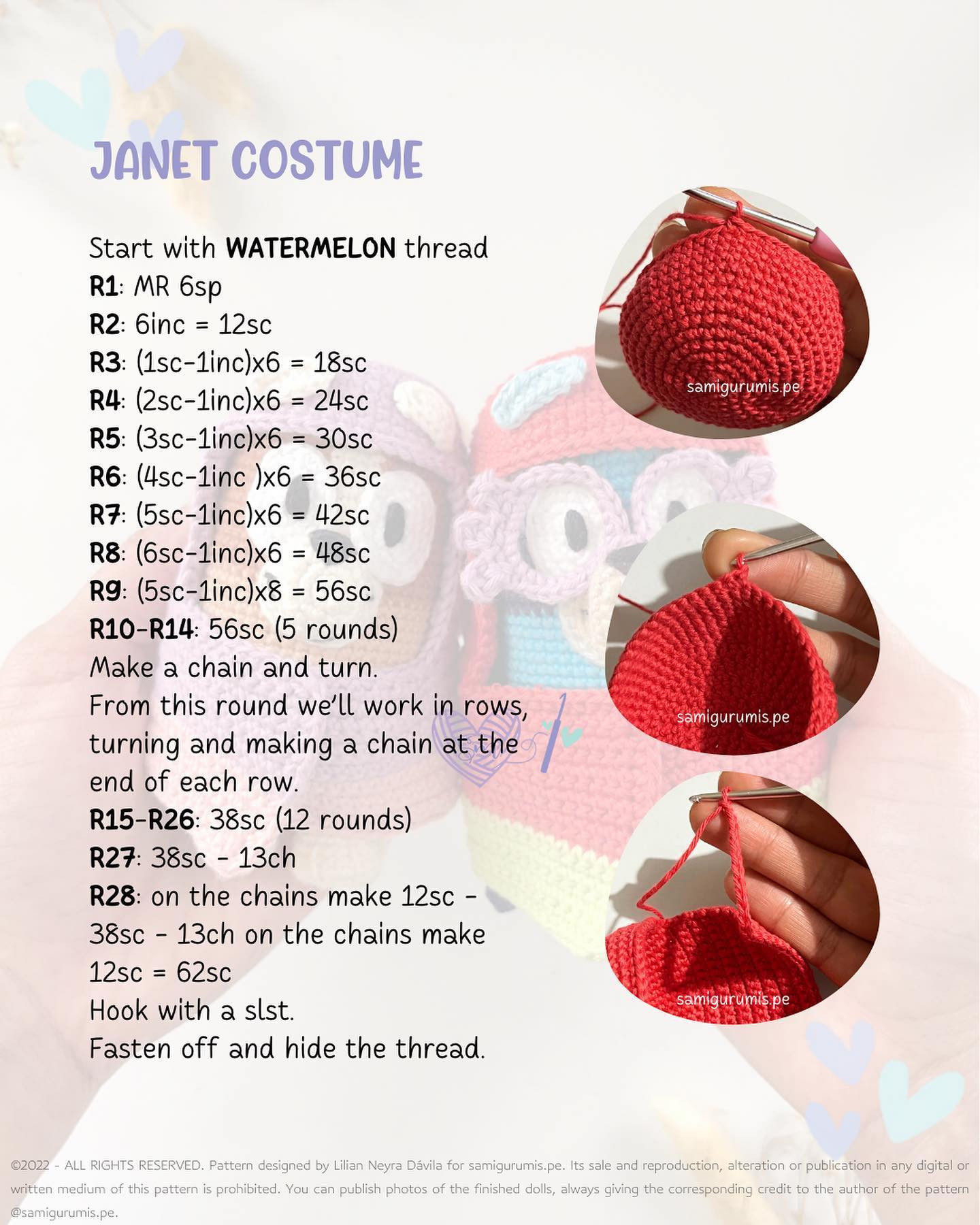 free pattern rita & janet costumes