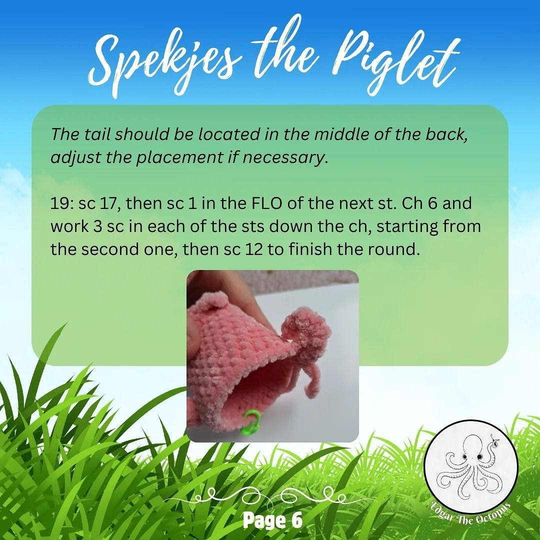 free pattern the piglet