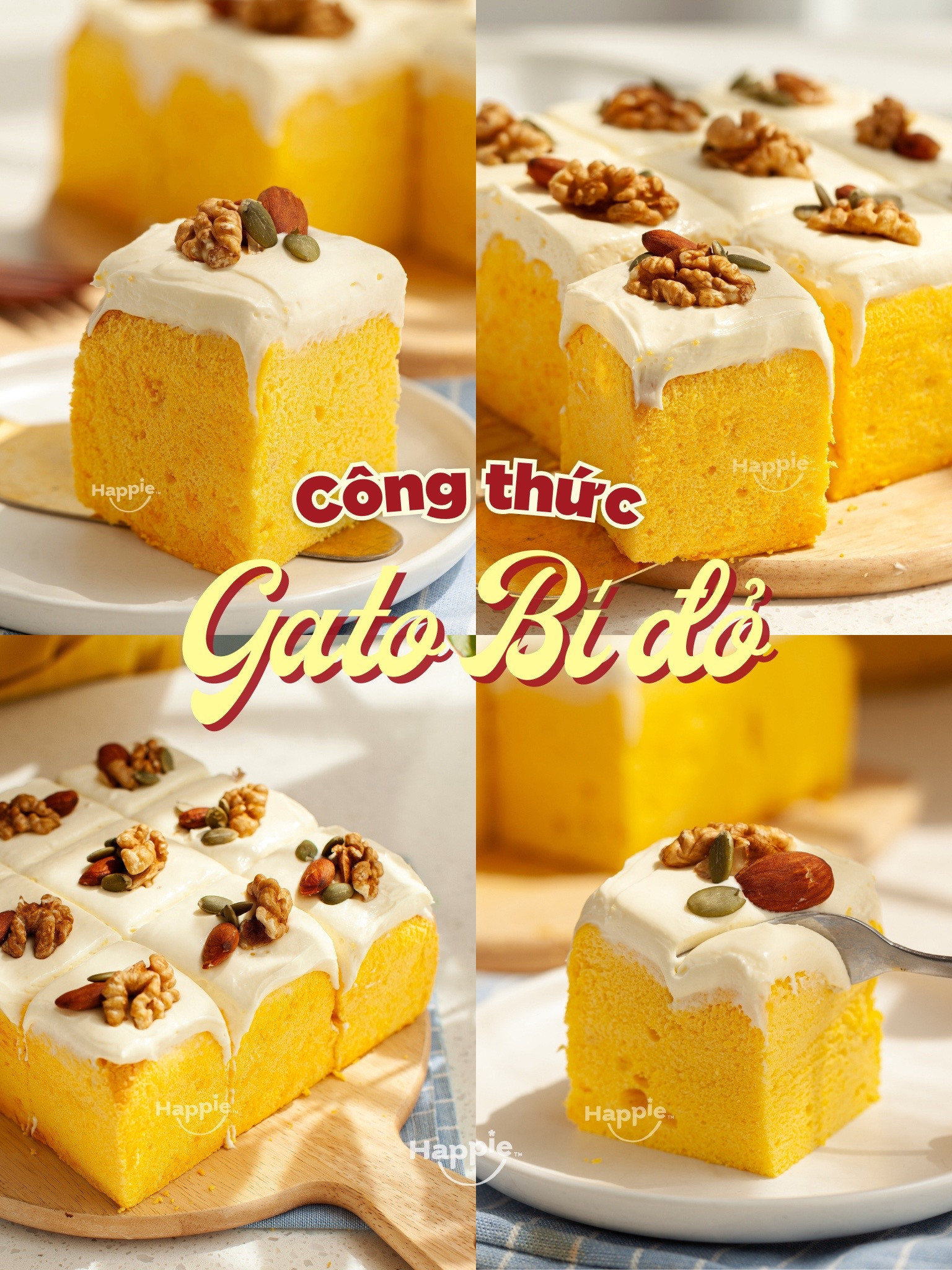 🍯 Gato bí đỏ vàng rực như nắng mùa thu