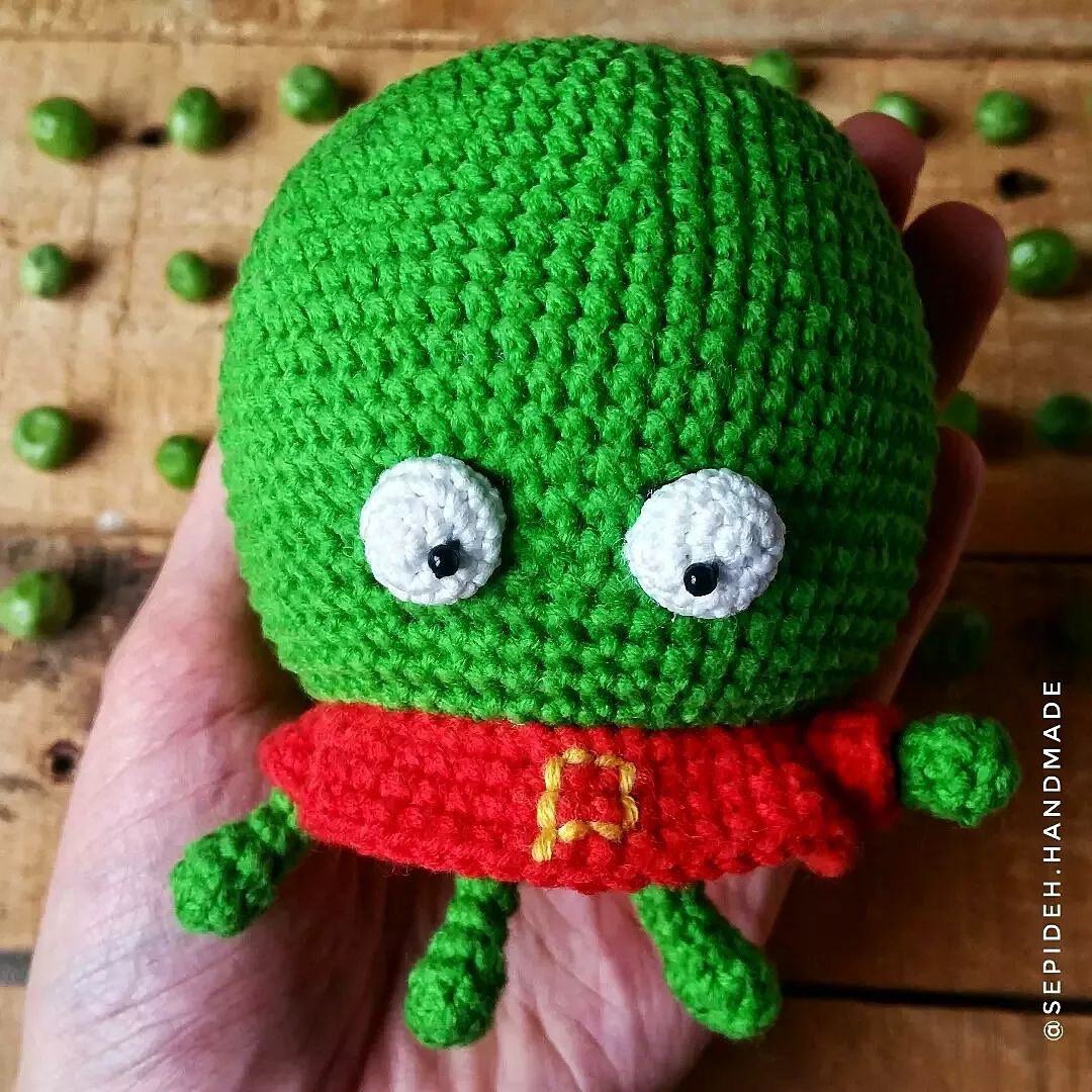 green p po free pattern